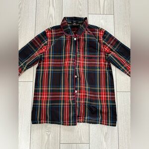 J. Crew Red and Black Plaid Women's Shirt